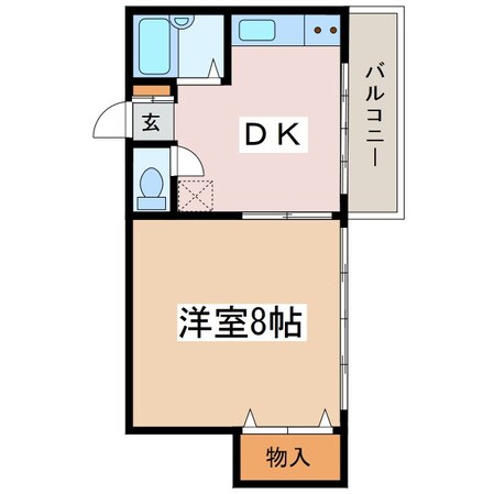 コーポ智光の物件間取画像